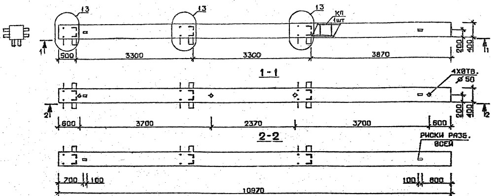 Колонна 4КБ 33.110-7-с Серия 1.020.1-2с/89